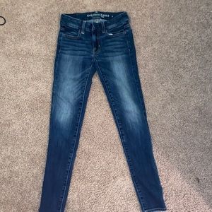 American eagle super stretch jeans!